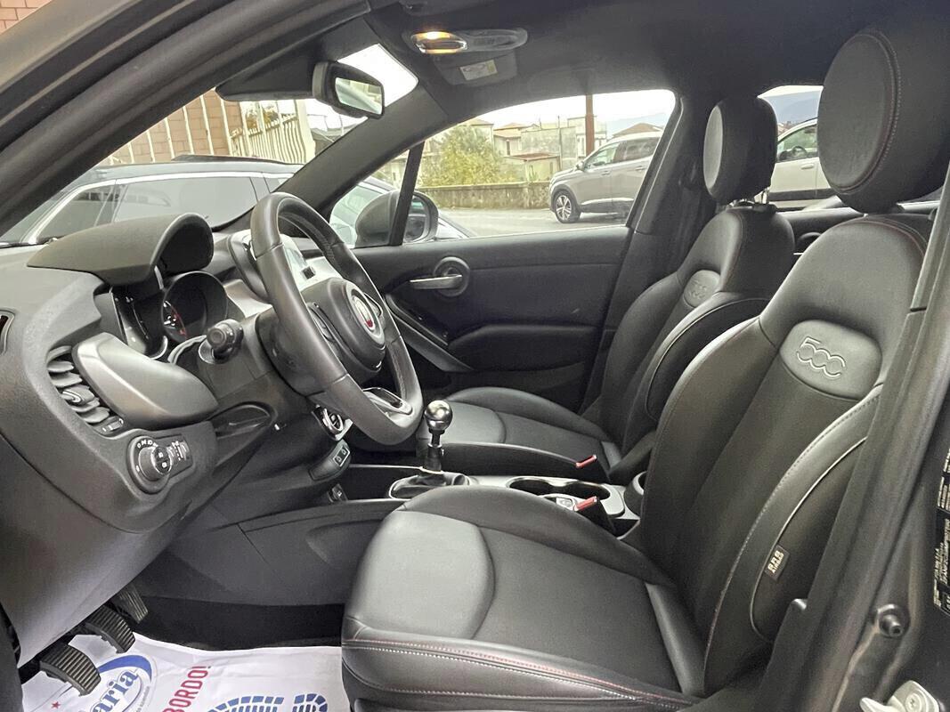 Fiat 500X 1.6 MultiJet 130 CV Sport Fari Full LED, Retrocamera, Navigatore, Cerchi 18, Grigio opaco