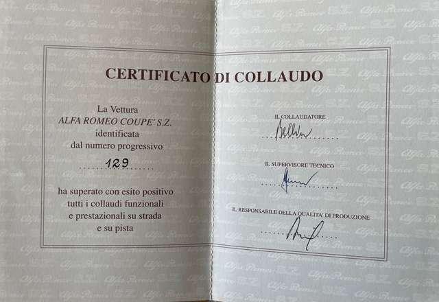 Alfa Romeo SZ N' 129