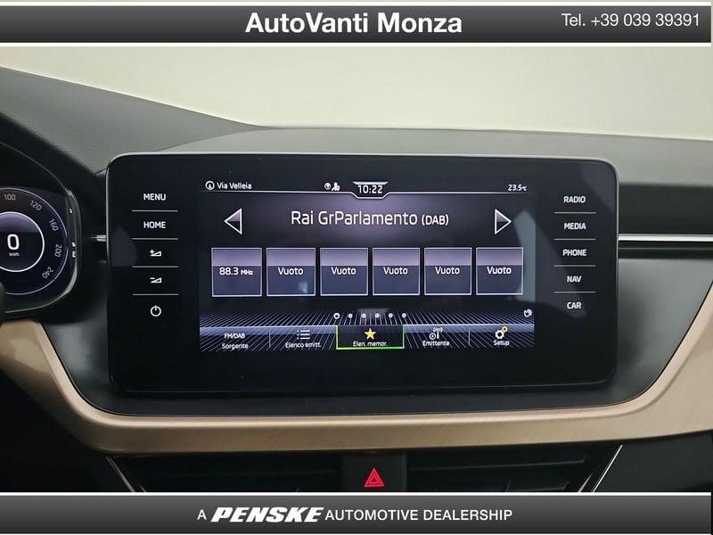 Skoda Kamiq 1.0 TSI 110 CV DSG Style