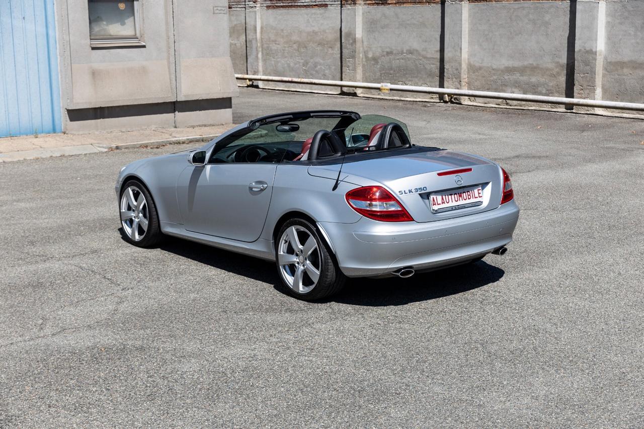 Mercedes-benz SLK 7G-Tronic V6* Pelle rossa* Airscarf* Xenon* CRS a Libretto