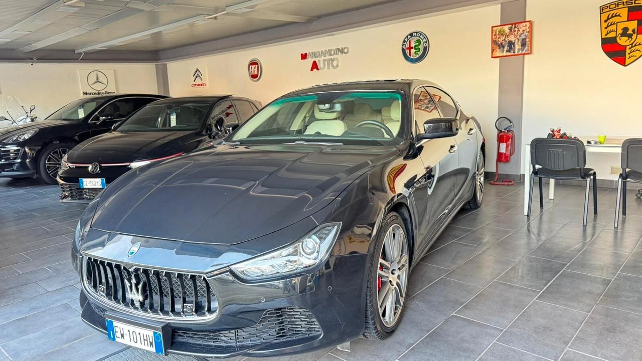 Maserati Ghibli V6 S Q4 CERTIFICATA MASERATI 410 CV MOTORE FERRARI