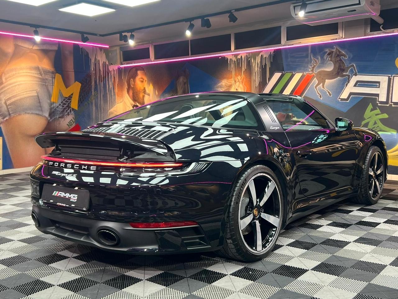 Porsche 911 Targa 4S (010) Pellicolata Bianca