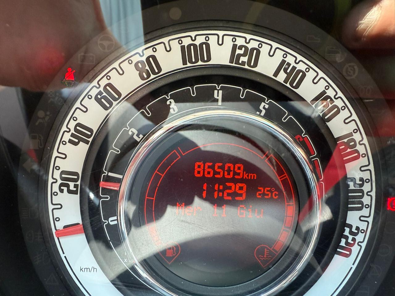 Fiat 500 1.2 Lounge - Anno 2010 - NEOPATENTATO