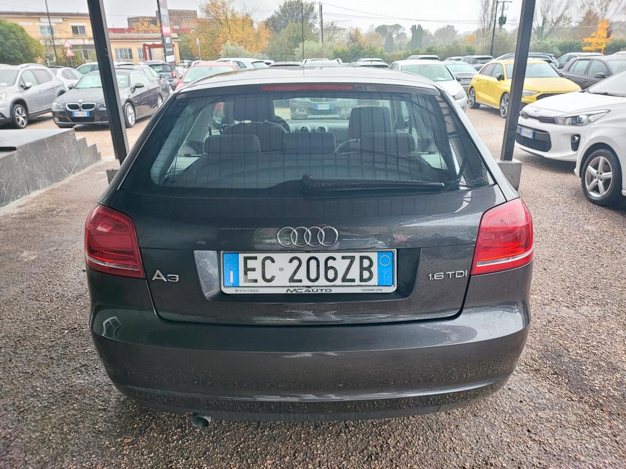 Audi A3 SPB 1.6 TDI 105 CV CR Attraction