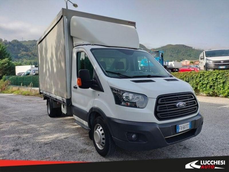 Ford Transit t 350 2.2TDCi PL-RG PWD Cabinato Entry Telonato Gemellato