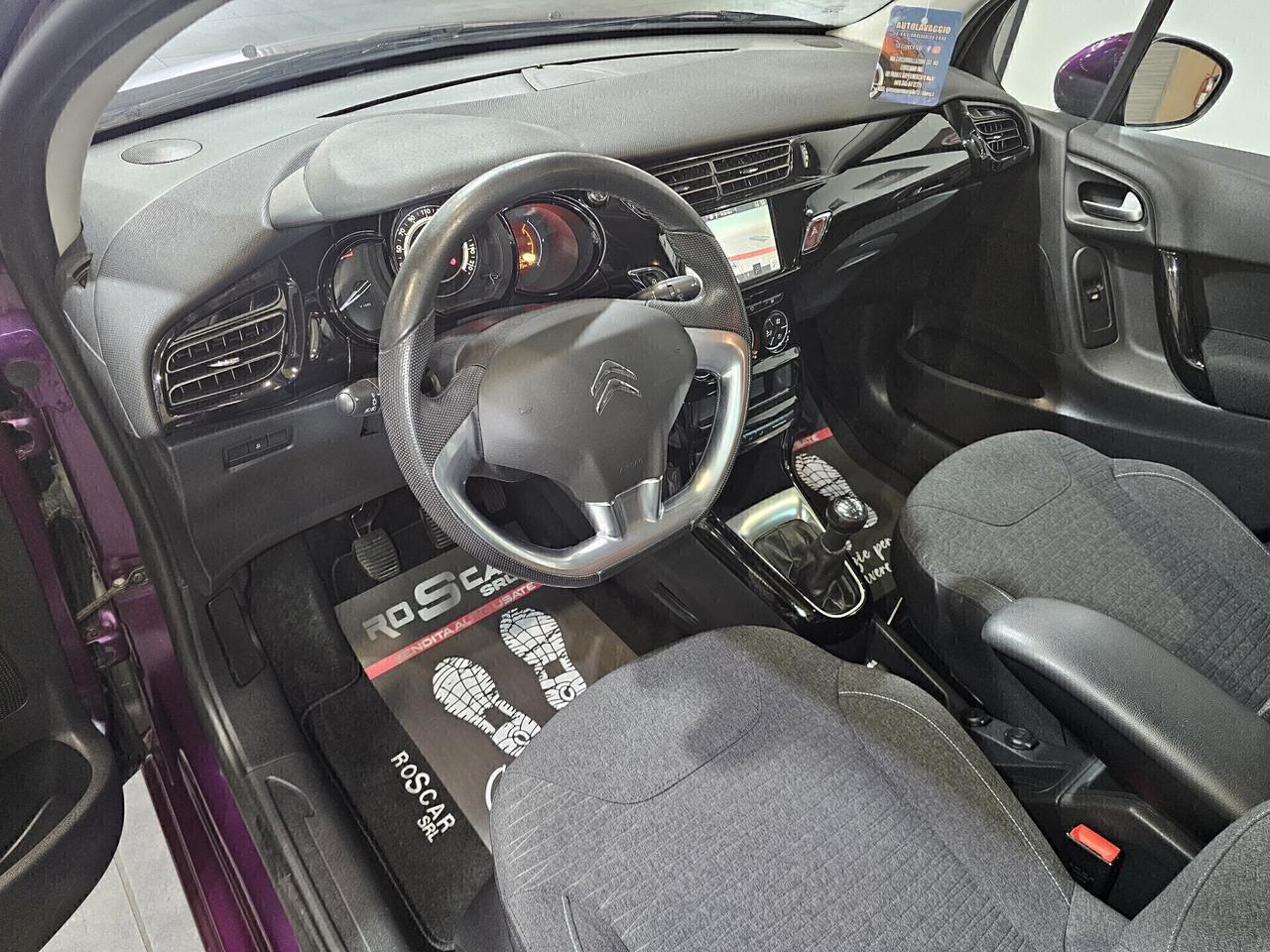 Citroen C3 1.2 benzina 82cv Exclusive (80.000km)