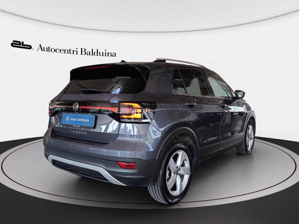 VOLKSWAGEN T-cross 1.0 tsi advanced 110cv del 2022