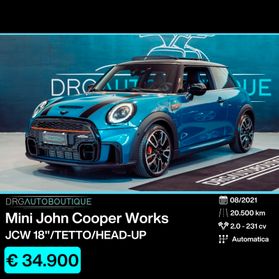 Mini John Cooper Works JCW 18"/TETTO/HEAD-UP