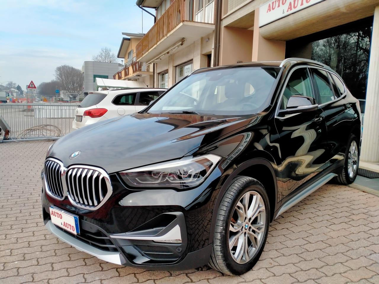 BMW X1 18D XDRIVE M.Y.20 XLINE / PELLE TOTALE / NERO LUCIDO