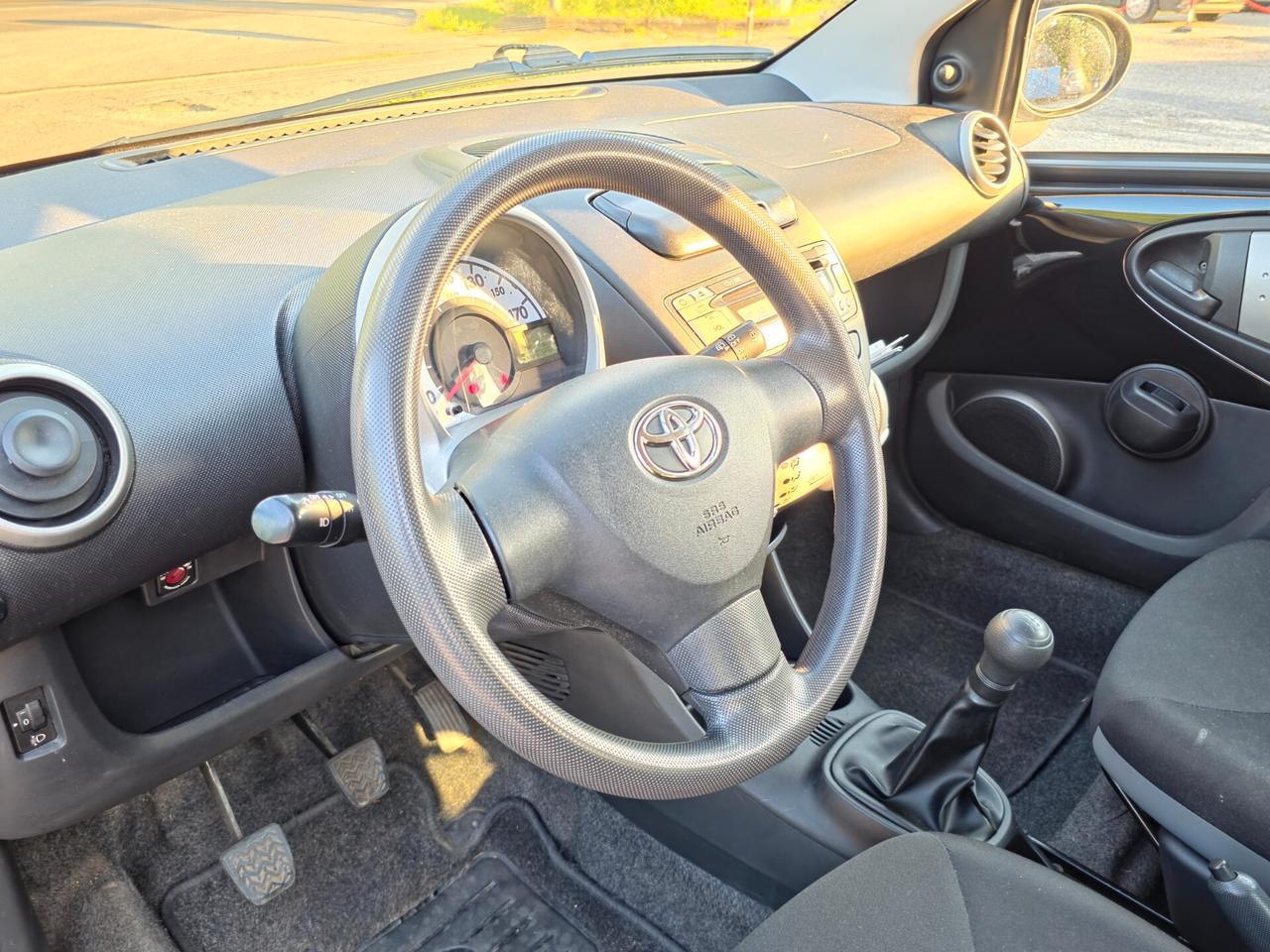 Toyota Aygo 1.0 12V VVT-i 5 porte Lounge Connect CV-68 E5B Manuale NEO 2012