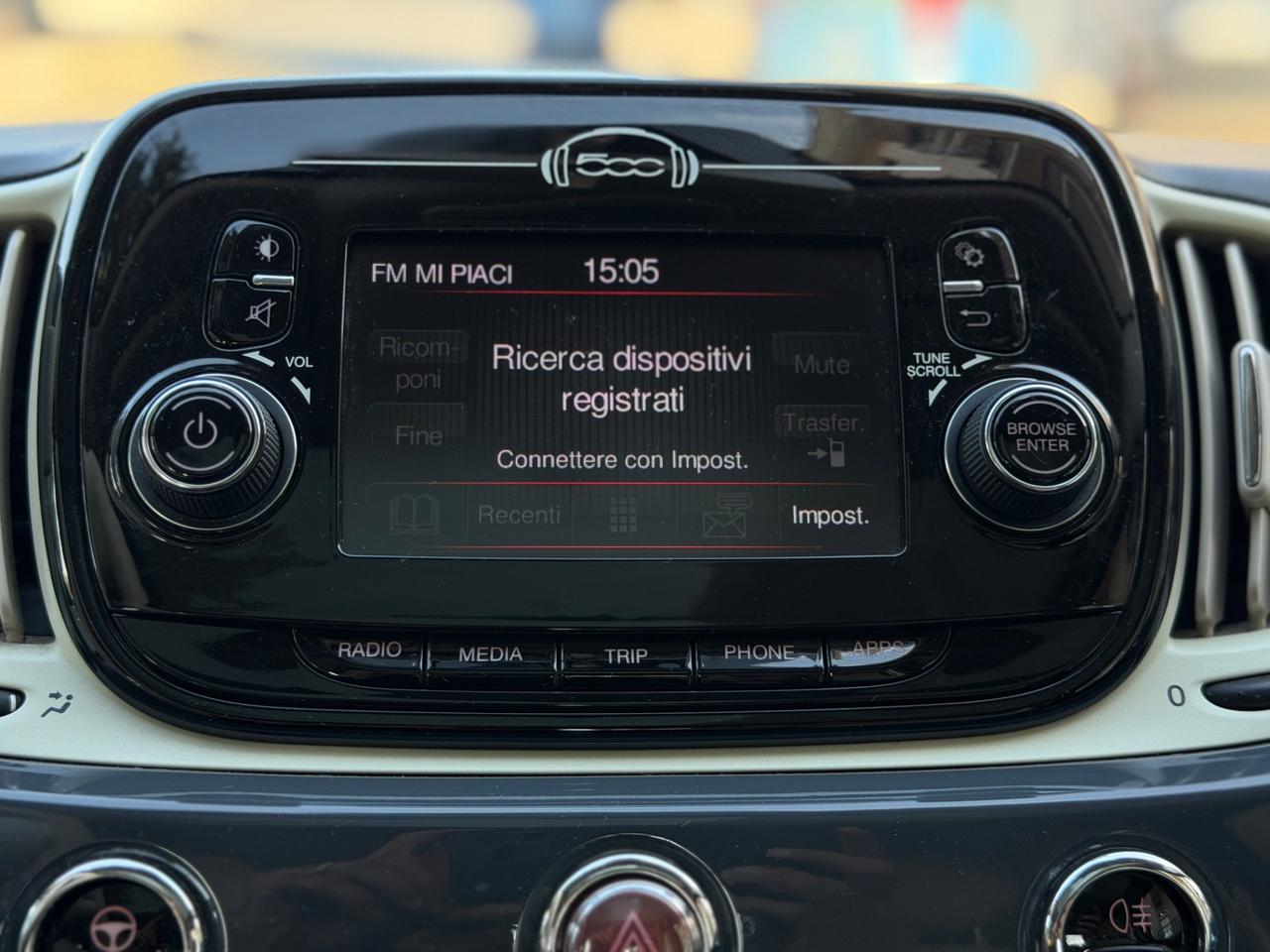 Fiat 500 1.2 Lounge 69CV Tetto Panoramico
