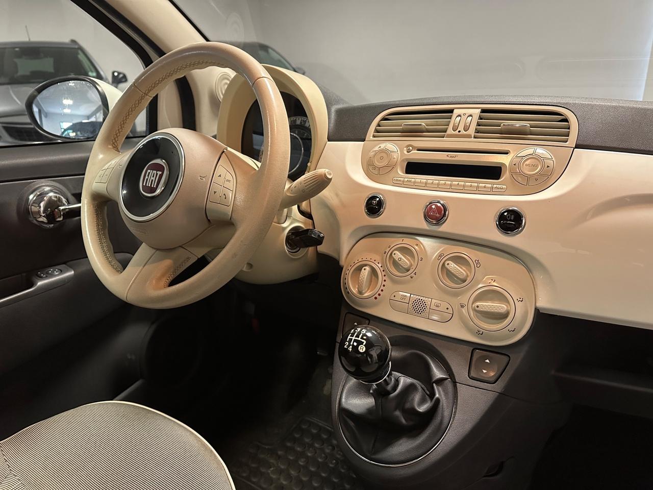 FIAT 500 1.2 GPL 69CV NEOPATENTATI LOUNGE TETTO PANORAMICO