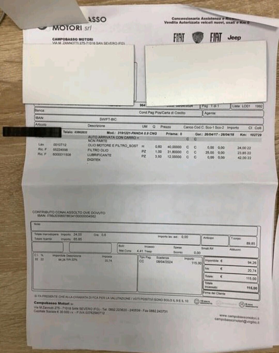 Fiat Panda 0.9 TwinAir Turbo Natural Power Easy