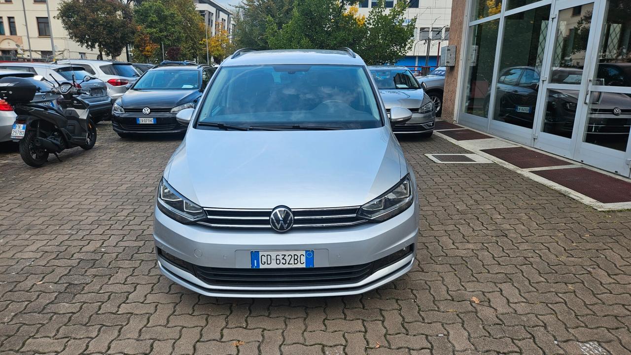 Volkswagen Touran 2.0 tdi 115cv dsg 7 POSTI-ACC-NAVY-CARPLAY