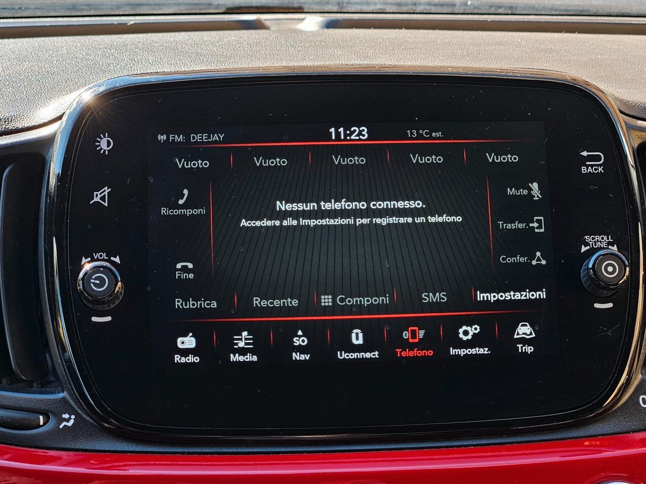 FIAT 500 1.0 LOUNGE NOVEMBRE 2021 54000 CHILOMETRI