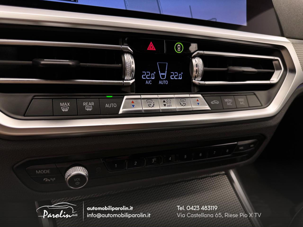 BMW Serie 3 Berlina 318d 48V Msport auto LED-CarPlay-Telecamera