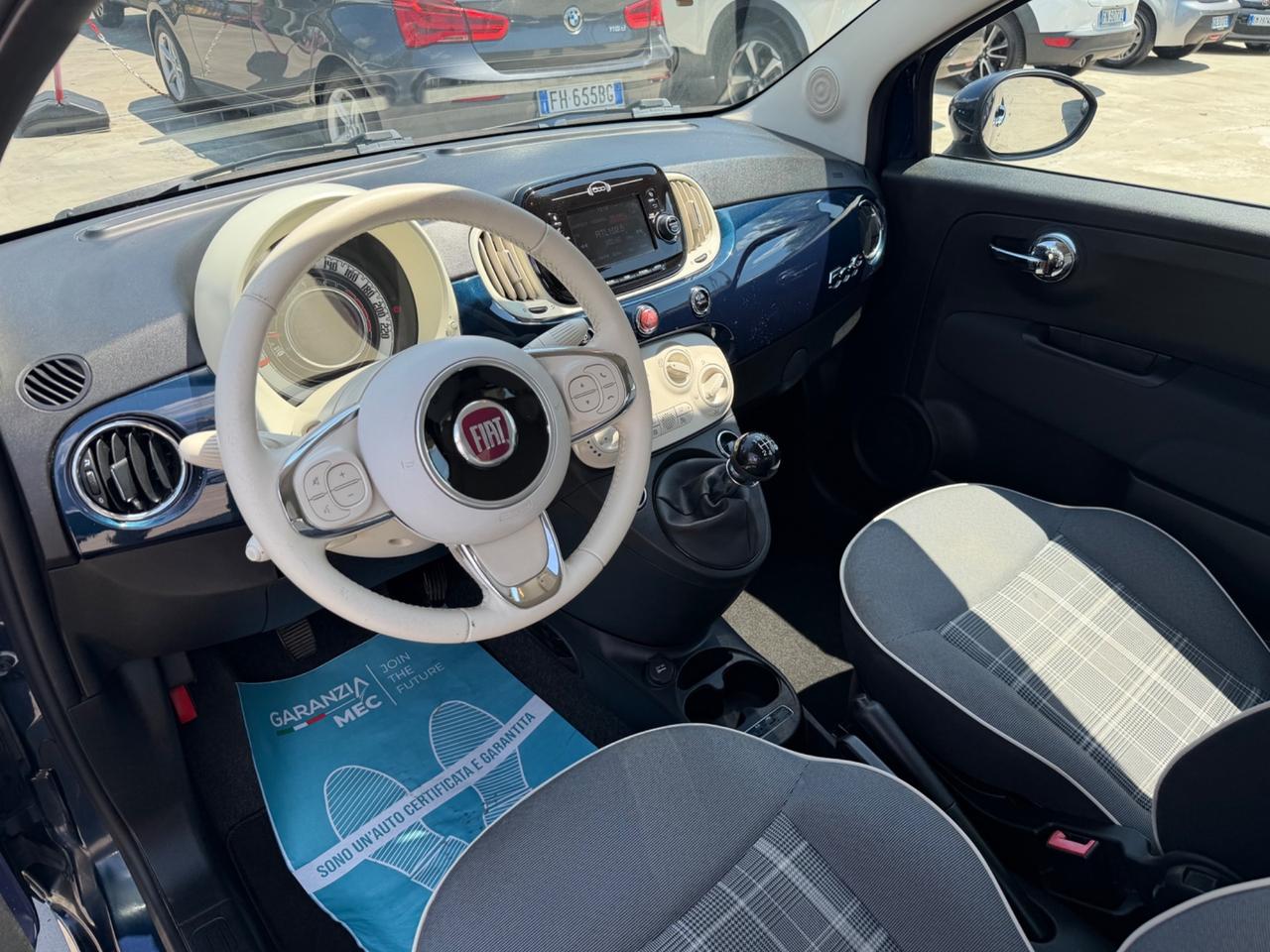 FIAT 500c / 500 C / Lounge 1.2 69cv/ CABRIO /93.000KM
