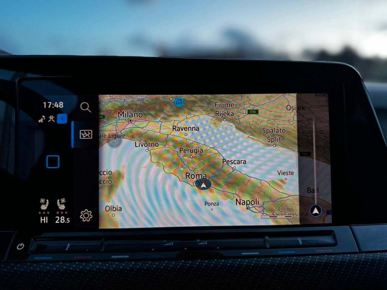 Volkswagen Golf R 2.0 TSI 320cv anno 12/2021 Scarico AKRAPOVIC Permute Finanziamenti Garanzia