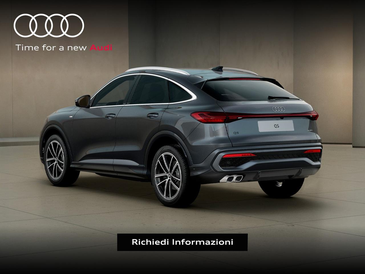 Audi Q5 sportback 2.0 tdi mhev+ s line edition quattro 204cv s-tronic