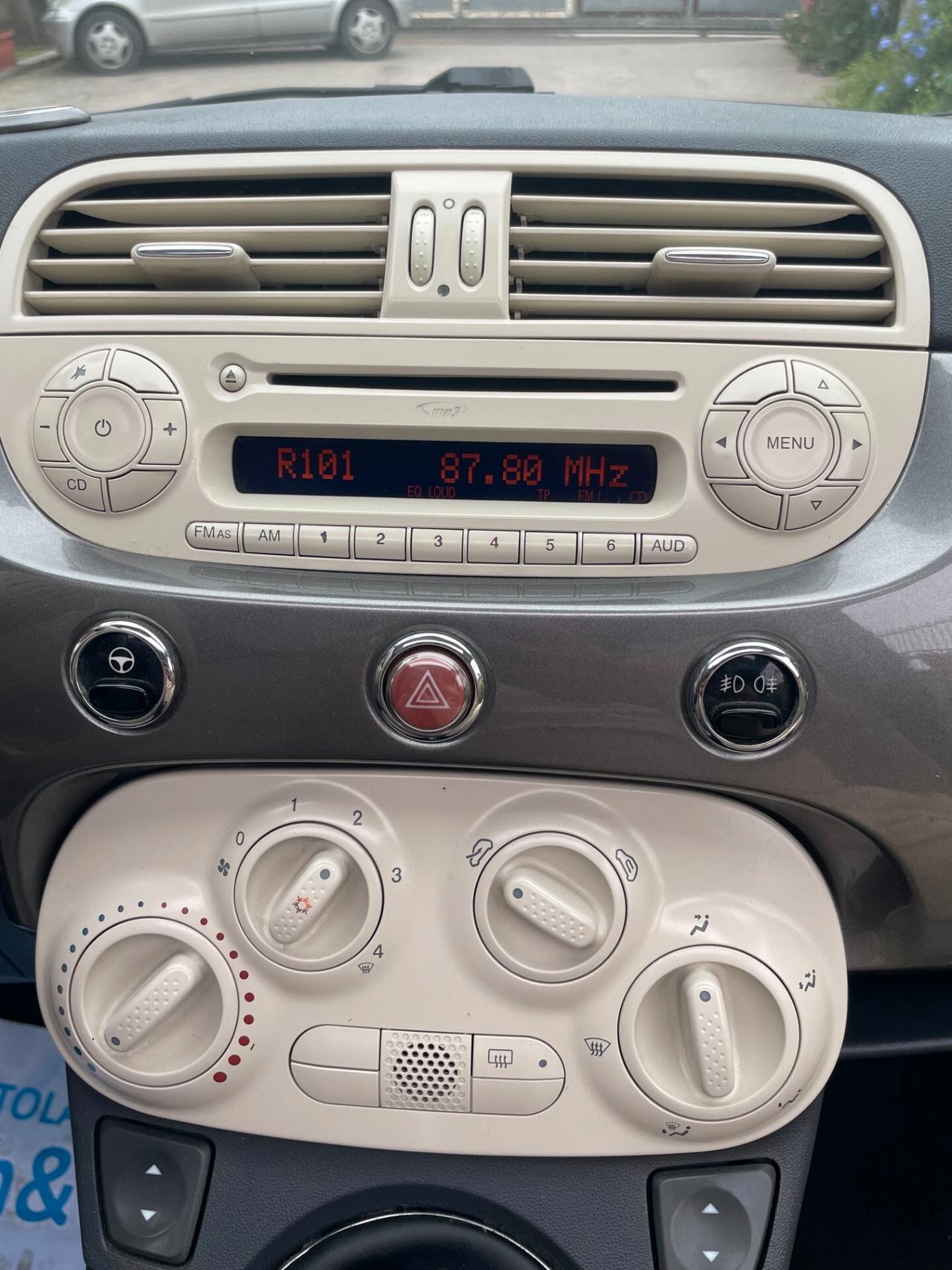 Fiat 500 1.2 GPL Lounge TETTO APRIBILE FULL DISTRIBUZIONE NEOPATENTATI