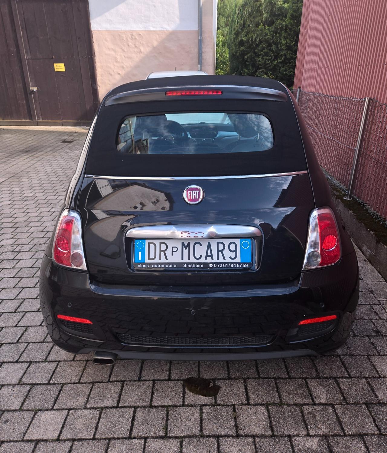 Fiat 500 cabrio sport Black Edition