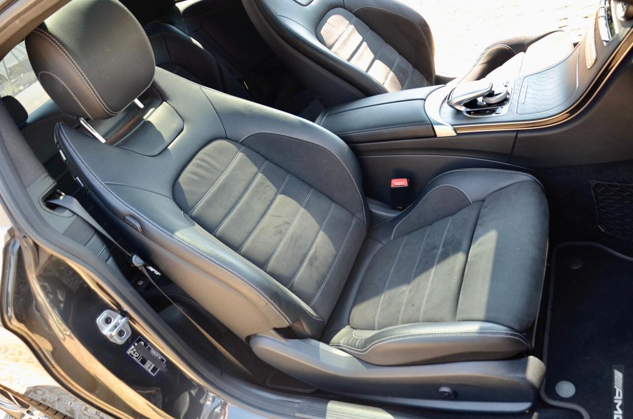 MERCEDES-BENZ C200 COUPE MHEV MILD HYBRID (EQ-BOOST) PREMIUM PLUS 184cv AUTO, UFF ITALIANA, SERVICE UFF MERCEDES, TETTO, HI-FI BURMESTER, FARI MULTIBEAM, 19", RETRO 360, PERMUTE