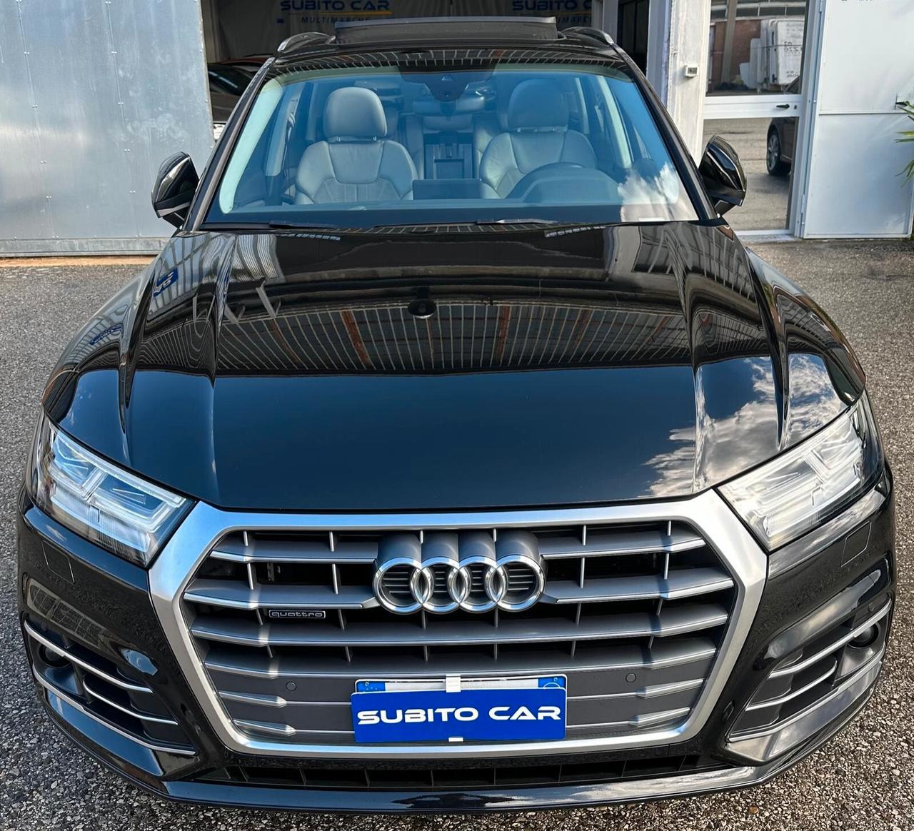 Audi Q5 40 TDI quattro S tronic line plus TETTO APRIBILE INTERNO PELLE MISTO ALCANTARA