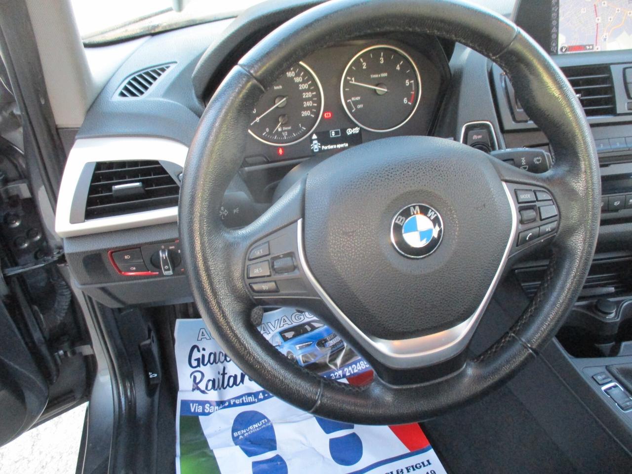 Bmw 116d 5 porte MOLTO BELLA 2014