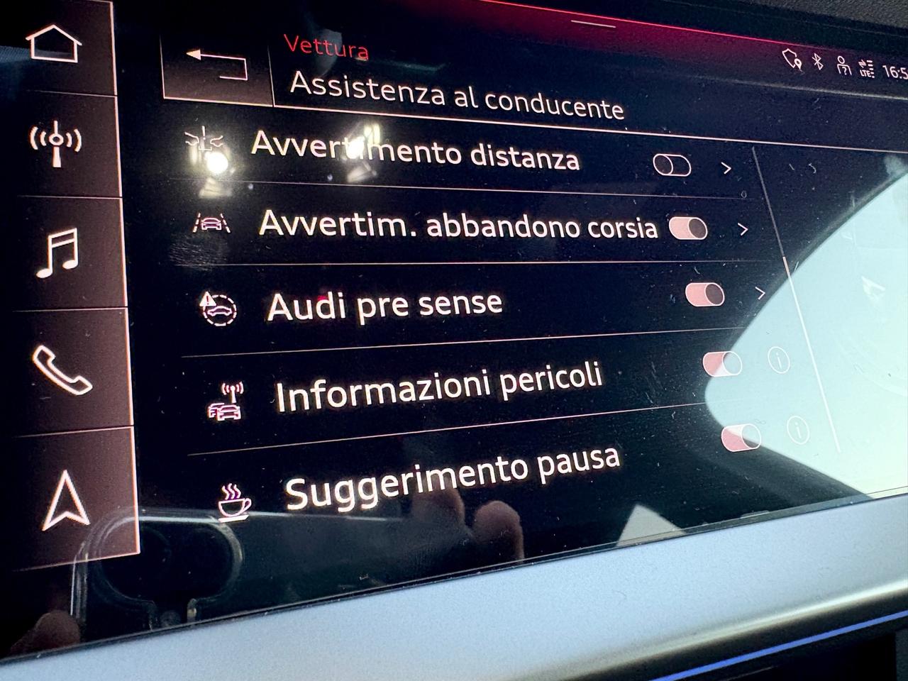 Audi A3 SPB 35 TFSI S tronic line edition Ed Black B&O Led Dynamic Permute Rate Garanzia