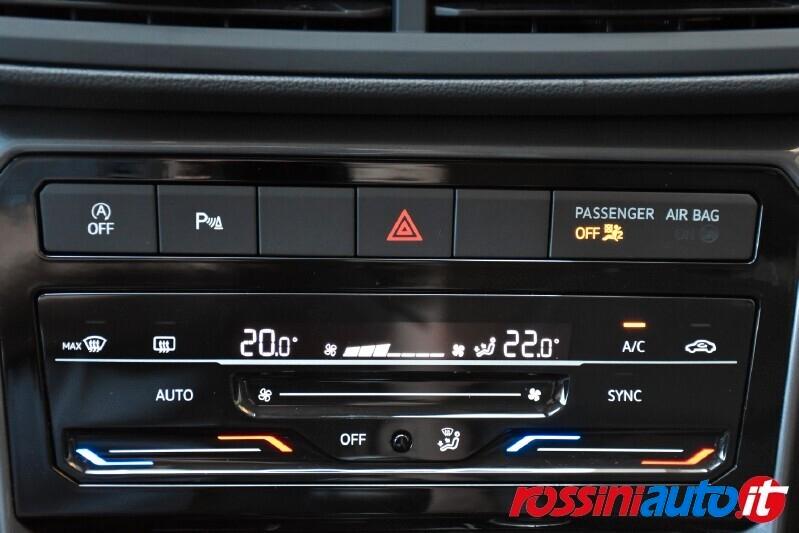 VOLKSWAGEN T-CROSS 1.0 TSI 110 CV ADVANCED TECH PACK + R17 BI-COL