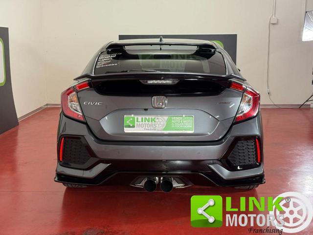 HONDA Civic 1.5T 5 porte Sport+ 240 CV TANTI EXTRA - LEGGI
