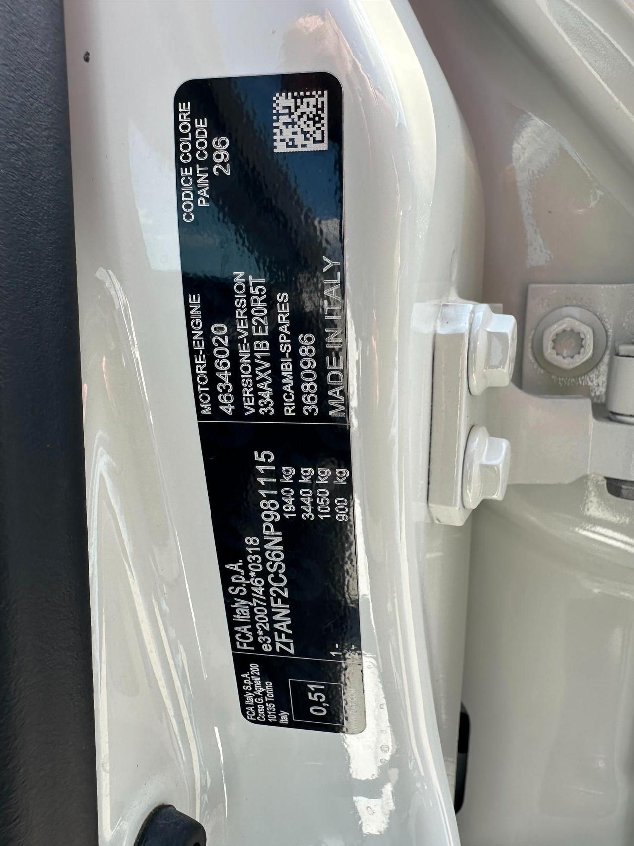 Fiat 500 X 500X 1.6 mjet Sport 130cv