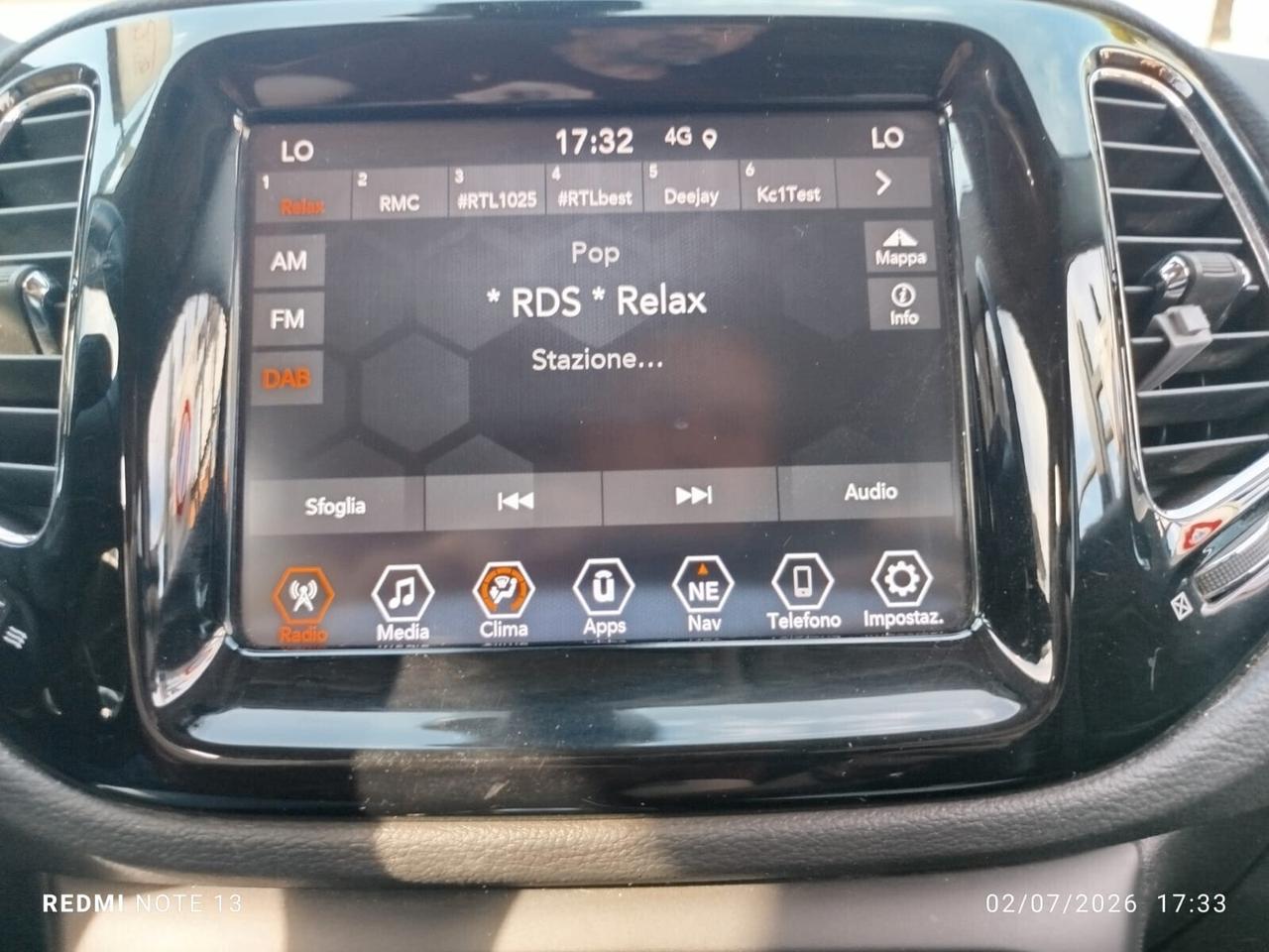 JEEP COMPASS 150 CV AUTOMATICA UNIPRO' *PREZZO VERO *