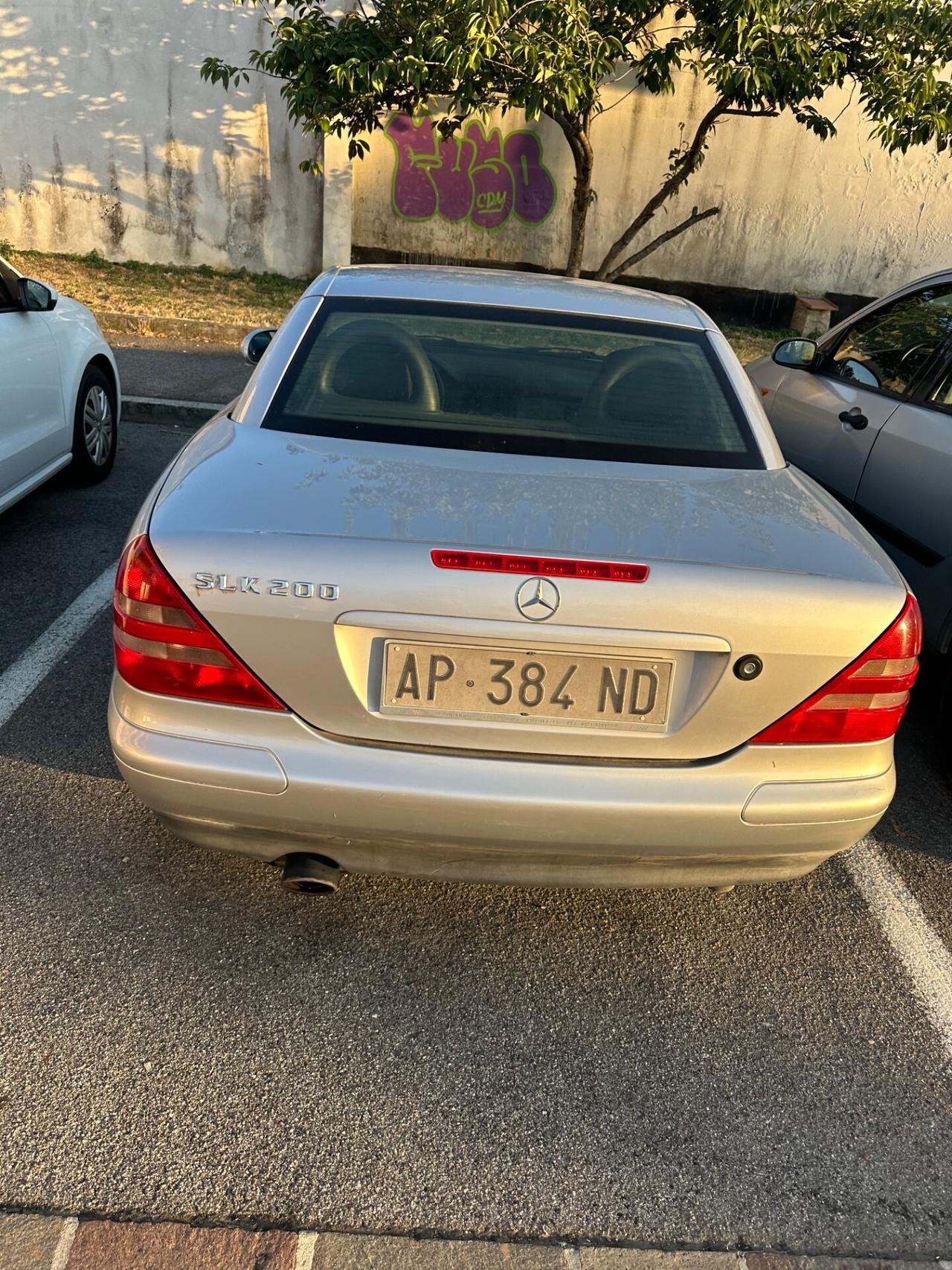 Mercedes-benz SLK 200 cat Kompressor