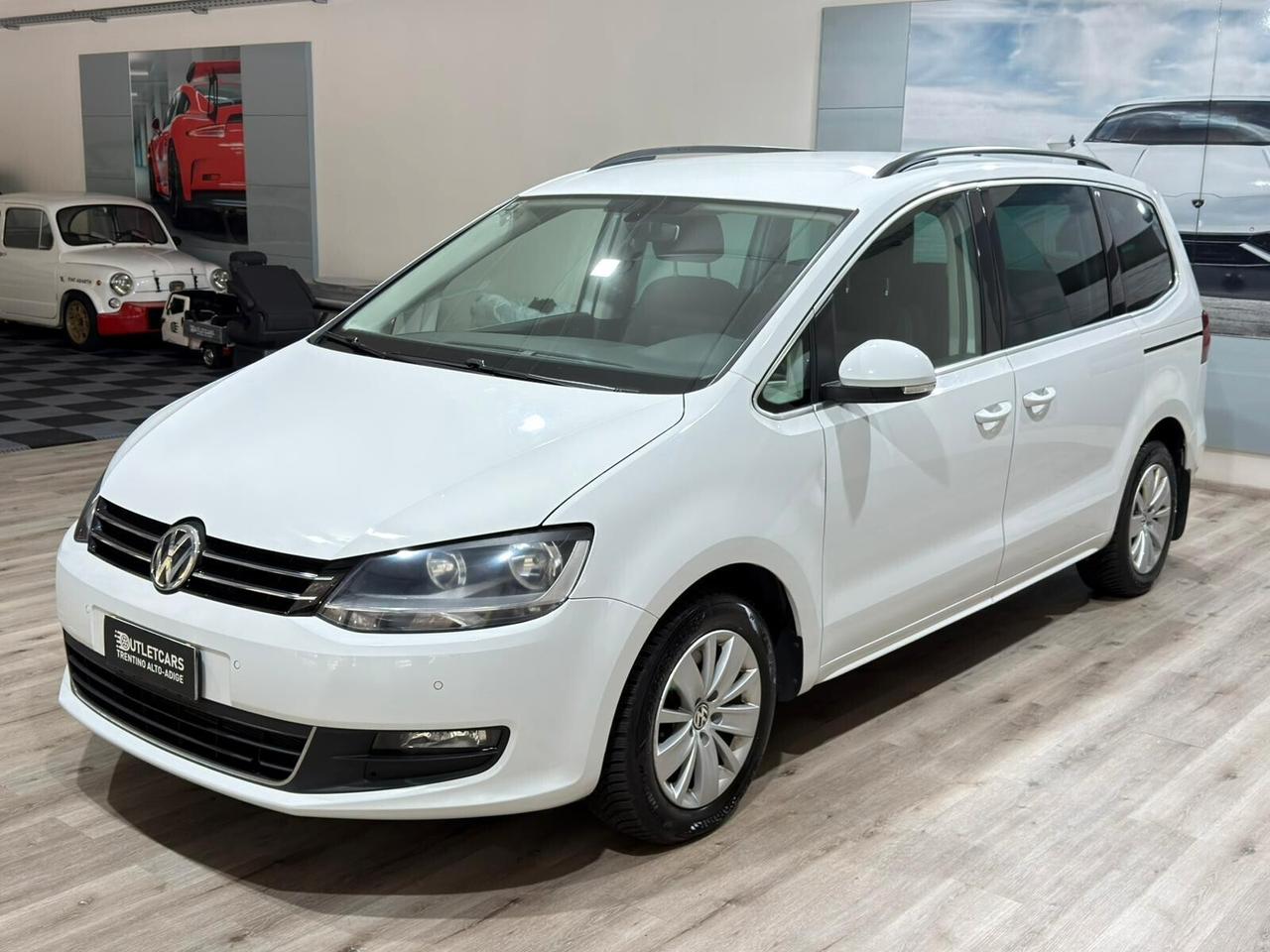 VW SHARAN 2.0TDI 150CV DSG 7POSTI GANCIO TRAINO