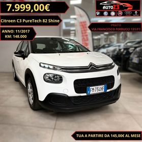 Citroen C3 PureTech 82 Shine Ok Neopatentati