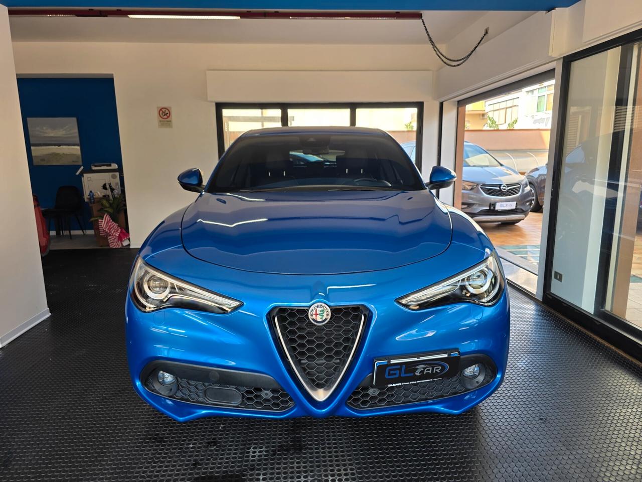 Alfa Romeo Stelvio 2.2 210cv Q4 blu misano 2018 FINANZIABILE