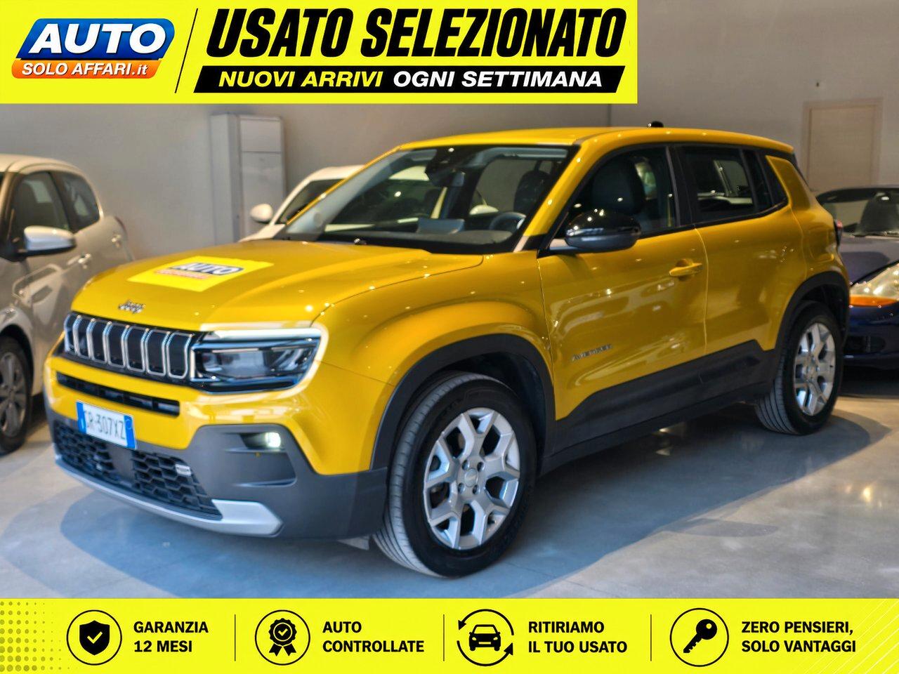 Jeep Avenger 1.2 T ALTITUDE 100CV 20.000KM TAGLIANDI JEEP EURO6E NAVI/FULL LED/PERMUTE