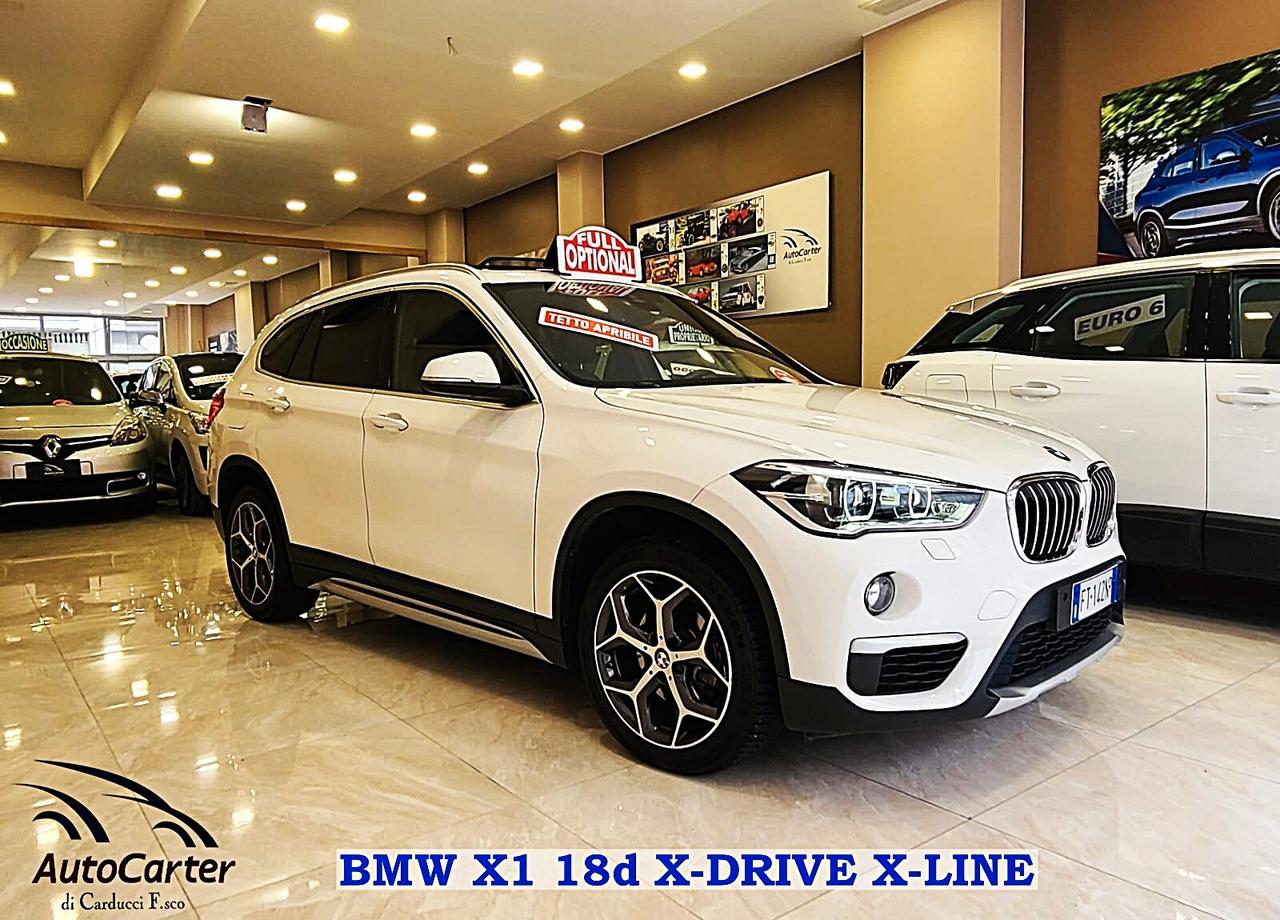 Bmw X1 18D X-DRIVE TETTO-XENO-PELLE