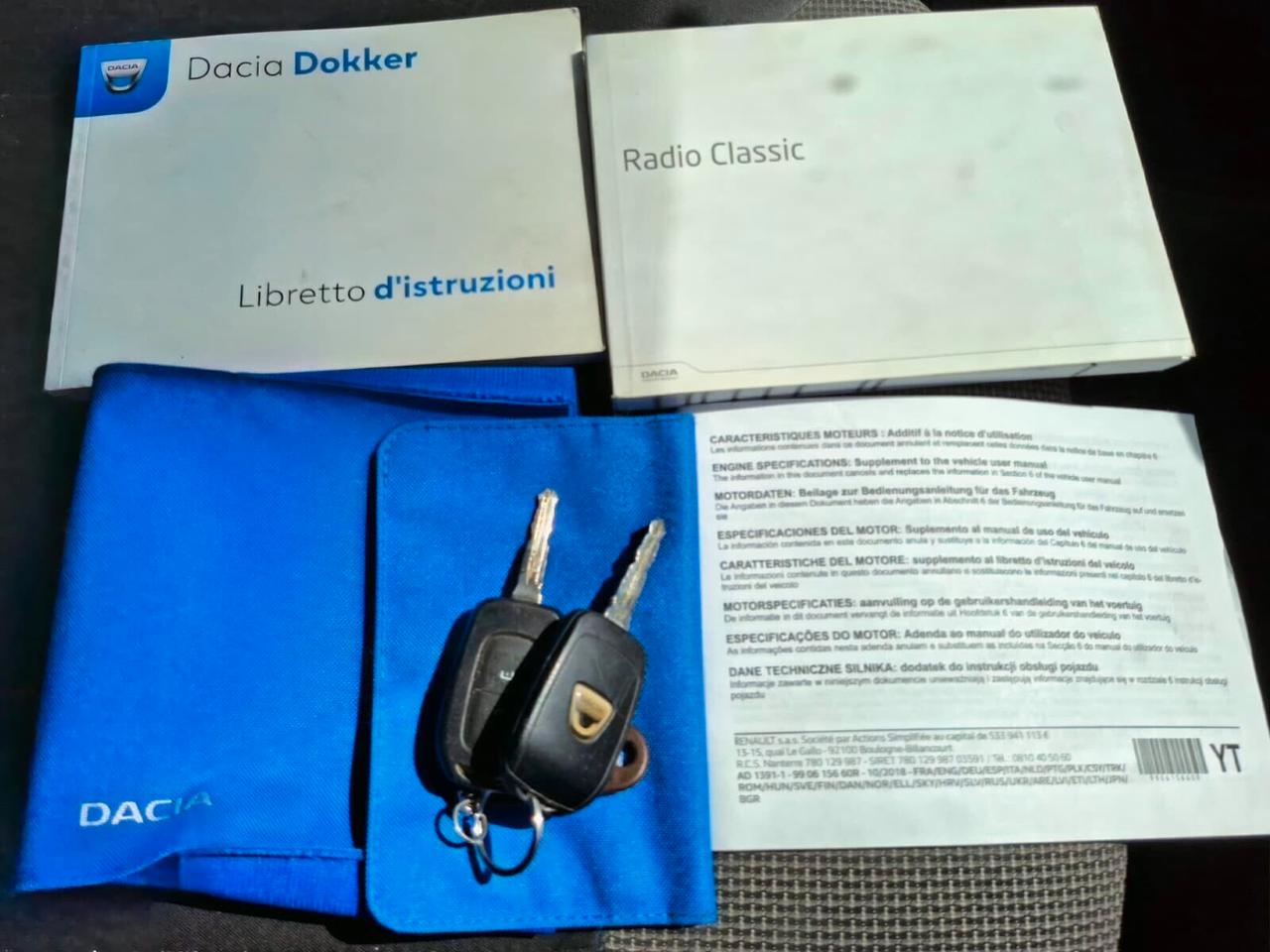 Dacia Dokker 1.5 dCi 90cv Furgone 2019