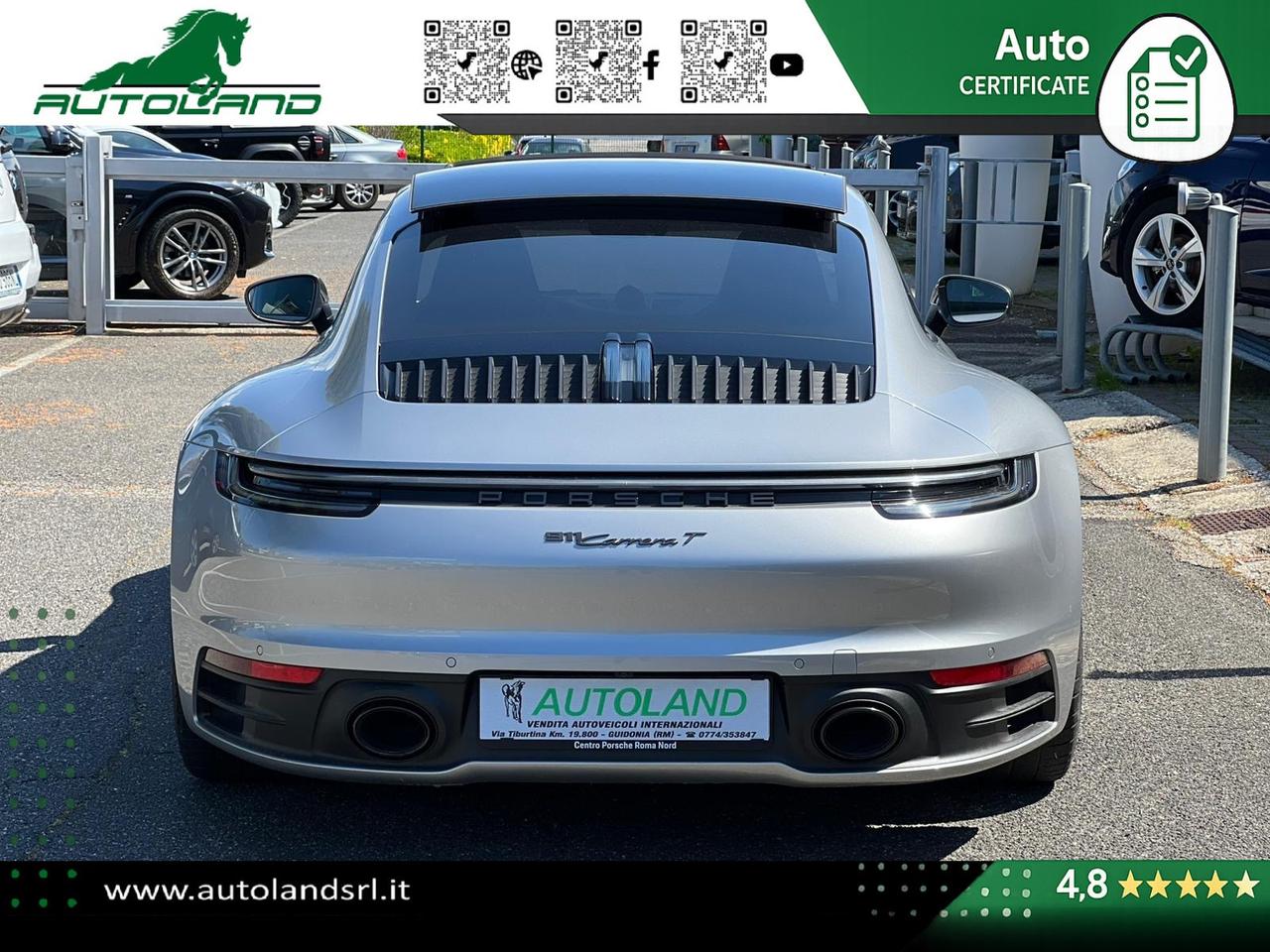 Porsche 992 Coupé 3.0 Carrera T auto UNIPRO UFFICIALE LIFT