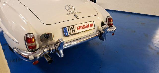 MERCEDES-BENZ 190 SL ***ASI TARGA ORO***BIANCA con PELLE BLU