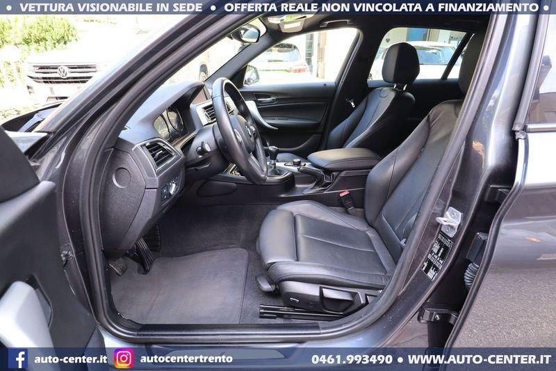 BMW Serie 1 118i Lci MANUALE MSport M-sport *PELLE