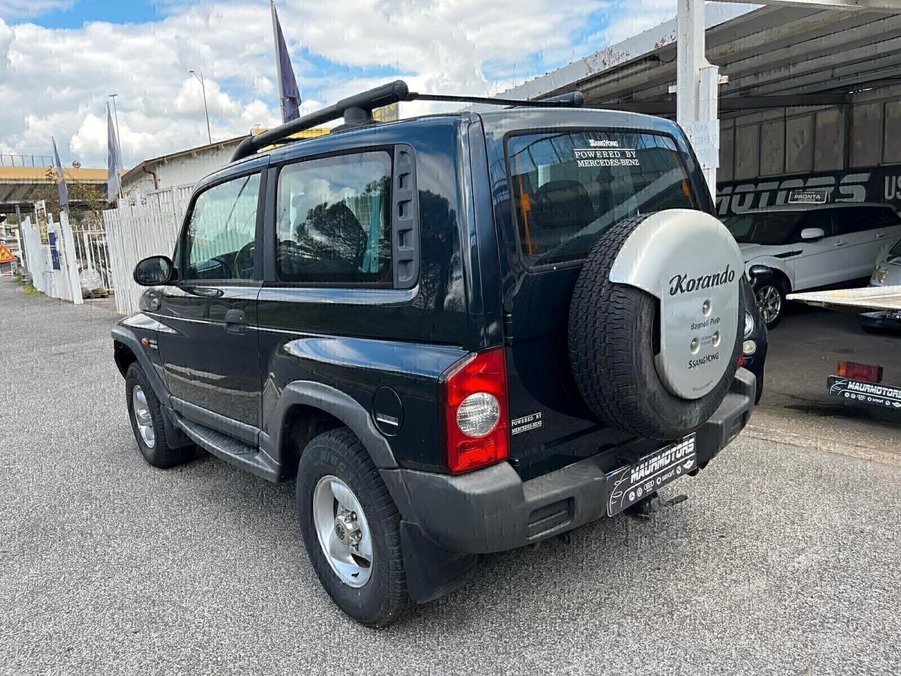SSANGYONG KORANDO 2 SERIE 2.9 TURBODIESEL ELX - GANCIO TRAINO