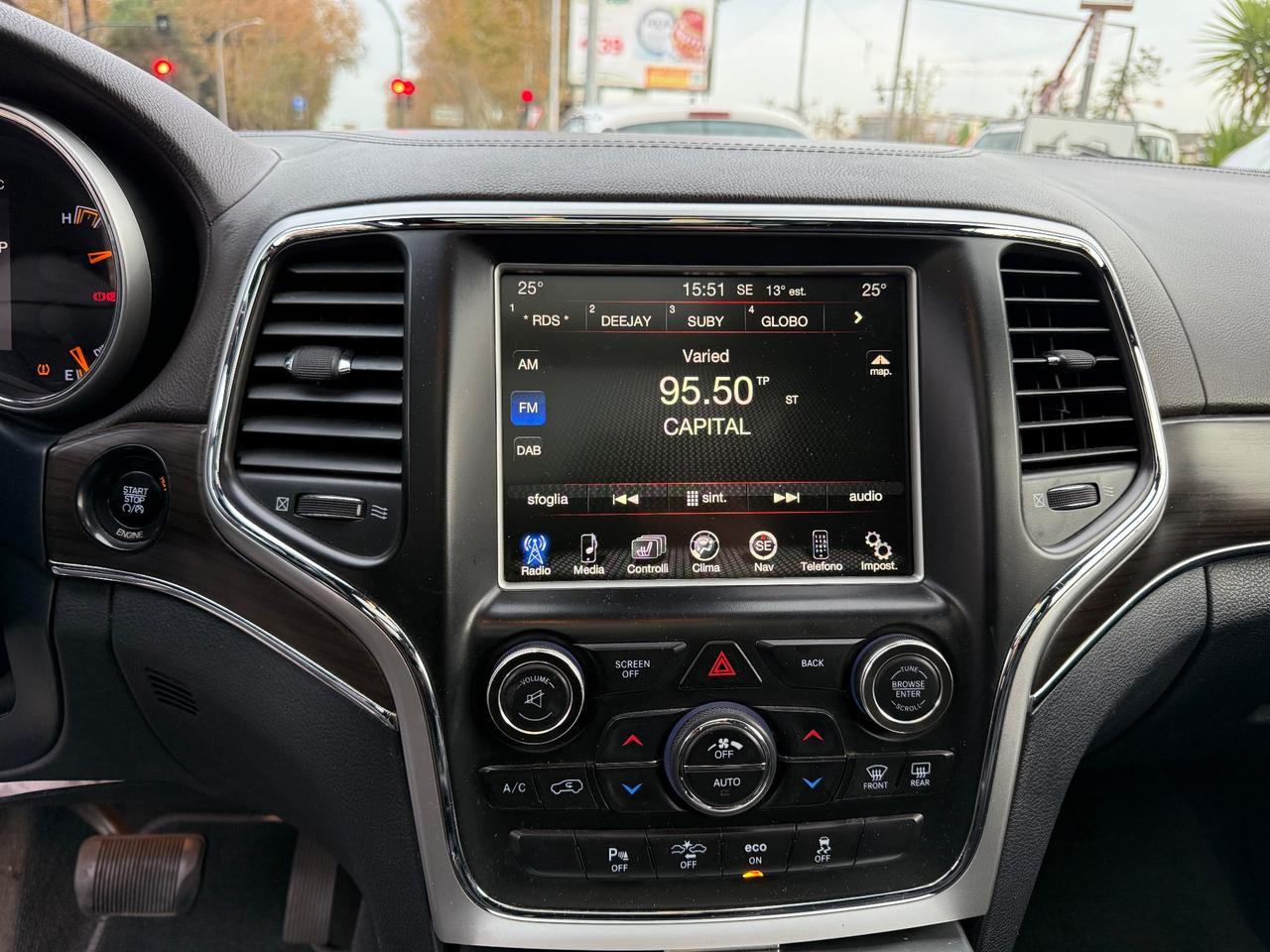 Jeep Grand Cherokee 3.0 V6 CRD 250 CV Multijet II Overland