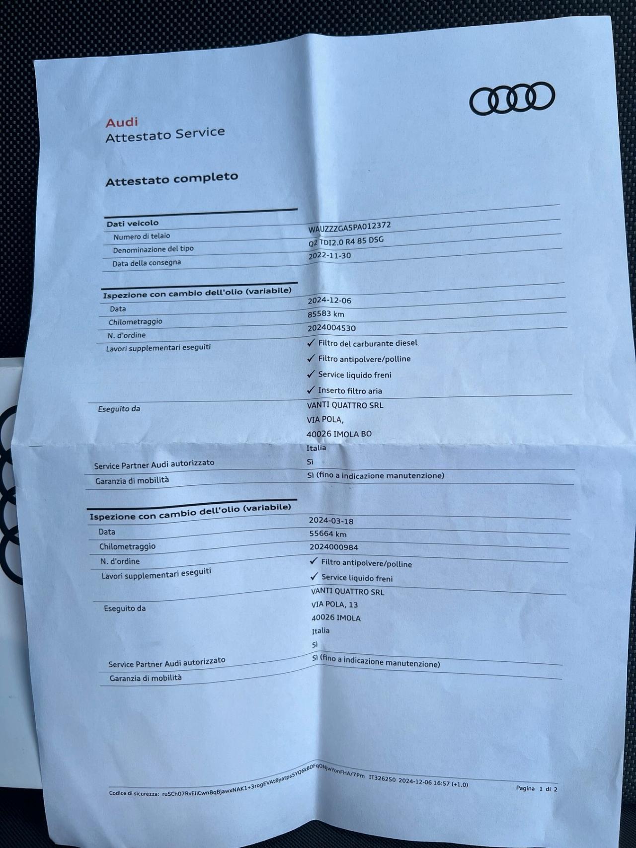 Audi Q2 30 2.0 TDI 115CV Business Plus s-tronic LED/VIRTUAL