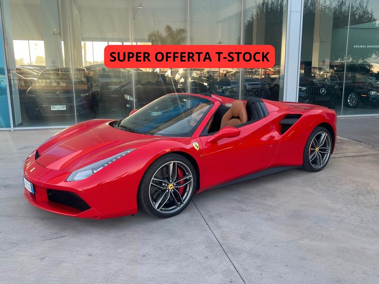 Ferrari 488 Spider 3.9 dct UFFICIALE ITALIA - SUPER OFFERTA T-STOCK