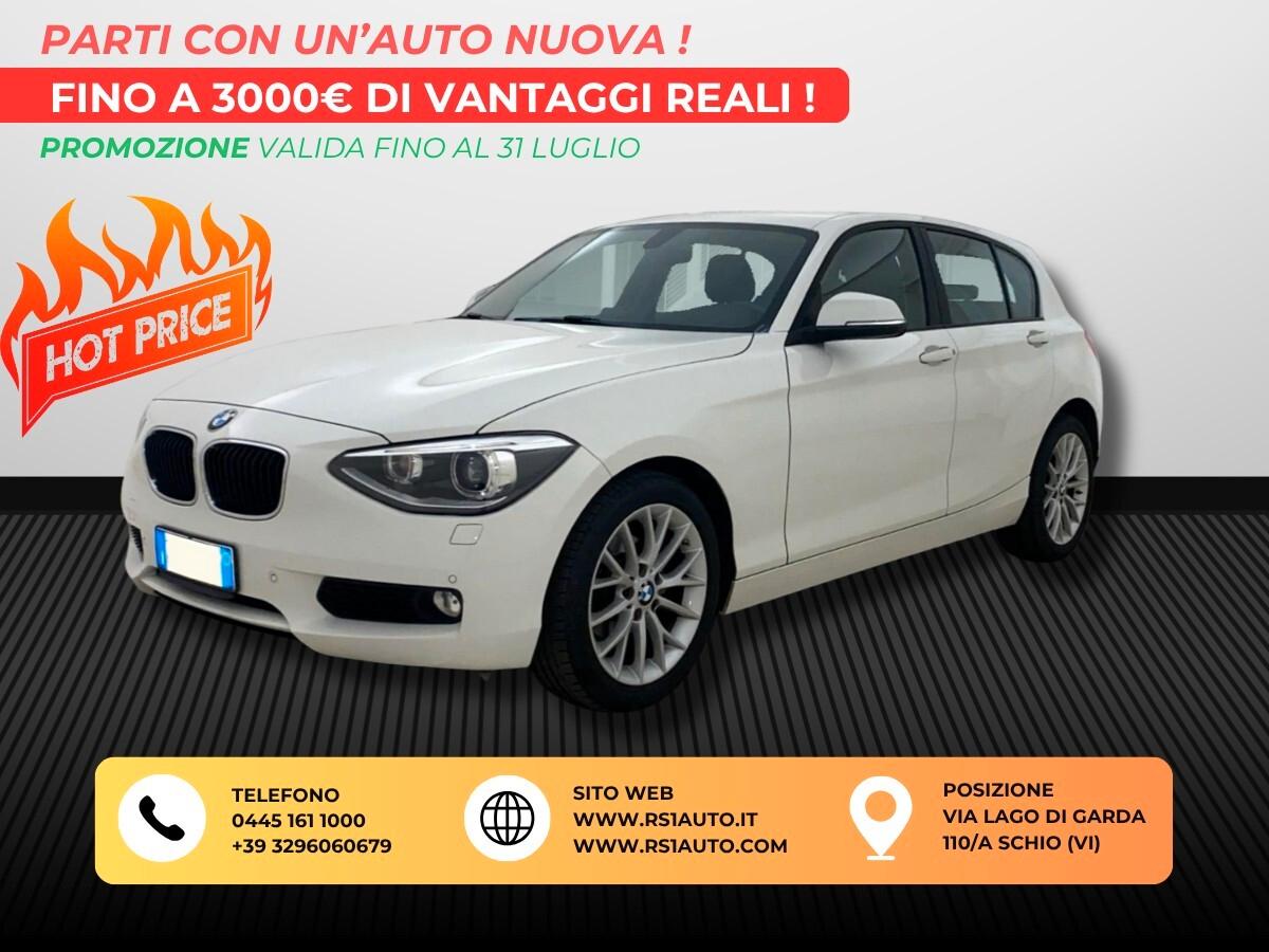 Bmw 118d 5 porte | Automatica | 80.000 KM