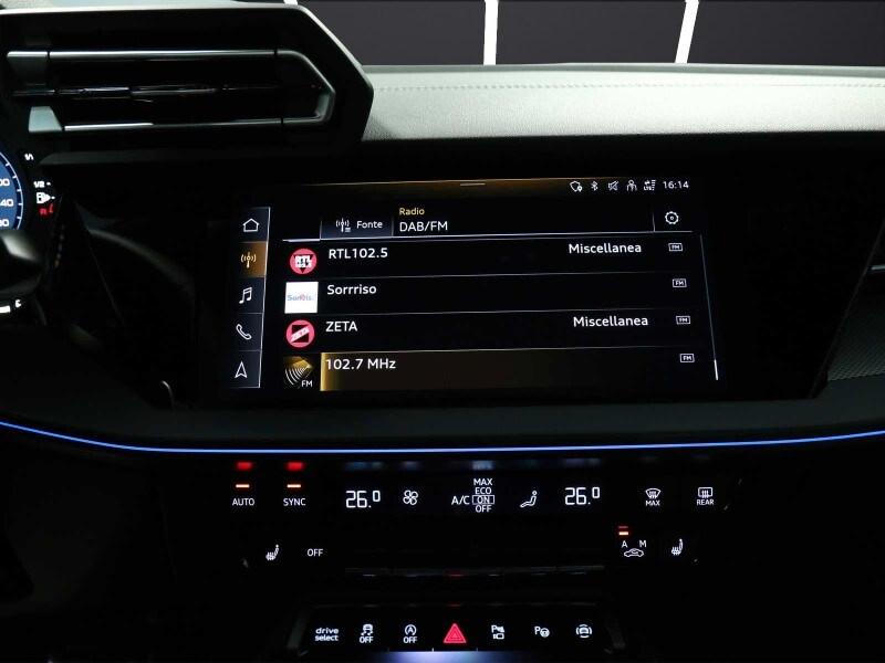 AUDI A3 4ª serie A3 SPB 35 TDI S tronic S line...