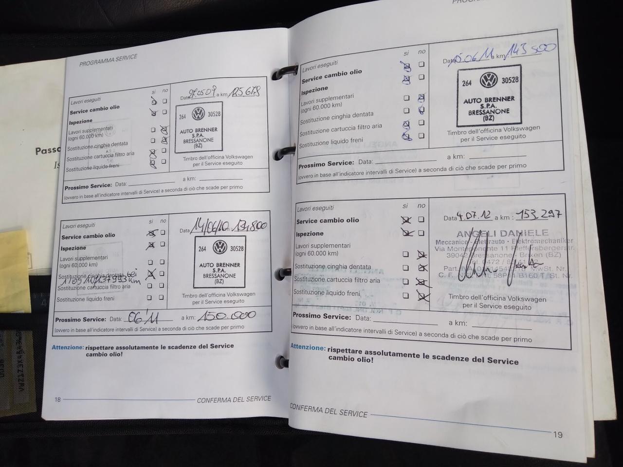 Volkswagen Passat 1.9 TDI/115 CV cat Var. H.line x neopatentati